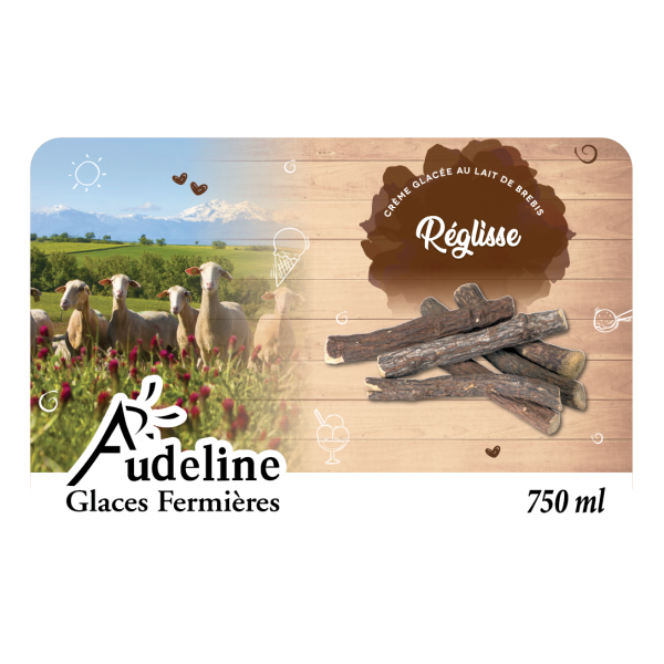 Crème glacée Réglisse