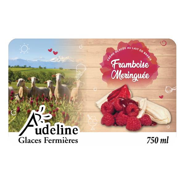 Framboise meringuée