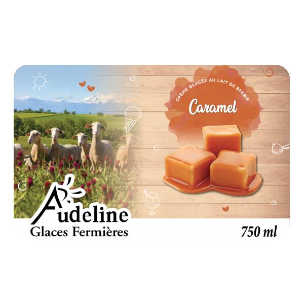 Crème glacée Caramel