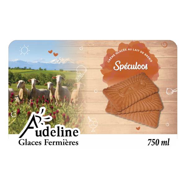 Crème glacée Spéculoos