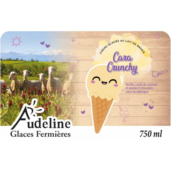 Crème glacée CaraCrunchy