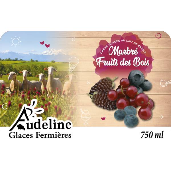 Marbré Fruits des bois