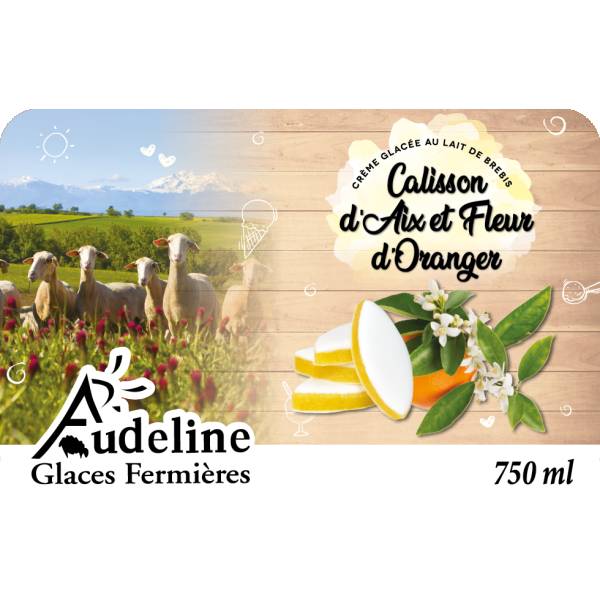 Calisson d’Aix et fleur d’oranger